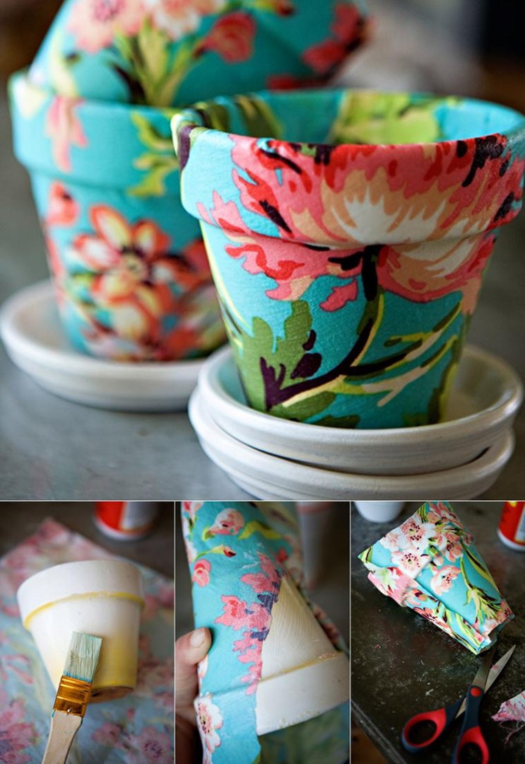 Идеи, чтобы преобразить цветочный горшок