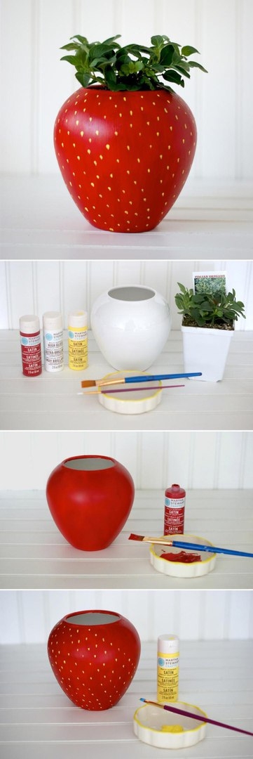 Идеи, чтобы преобразить цветочный горшок