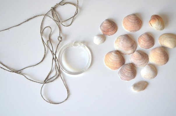 Музыка ветра из ракушек, привезенных с моря