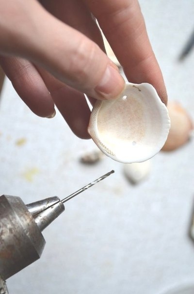 Музыка ветра из ракушек, привезенных с моря