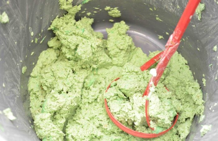 Жидкие обои своими руками