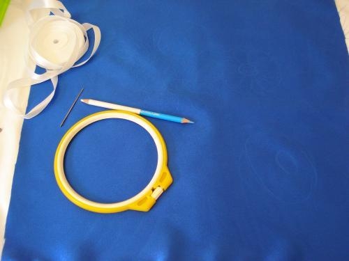 Ромашка лентами. Мк