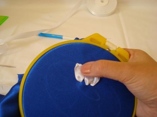 Ромашка лентами. Мк