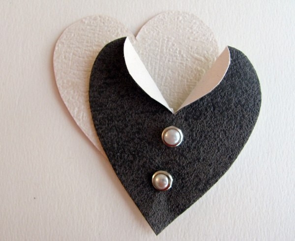 Свадебная открытка своими руками