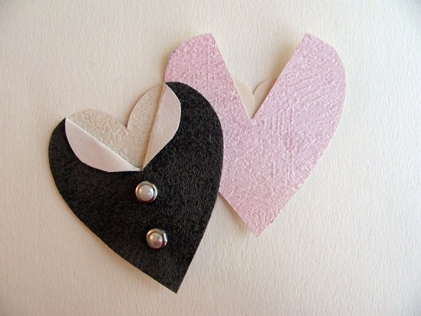 Свадебная открытка своими руками