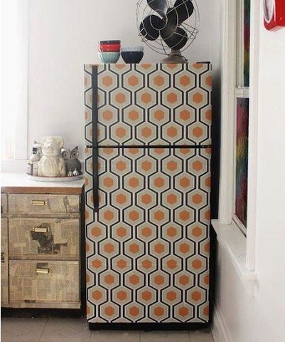 Декор бытовой техники самоклеющейся пленкой