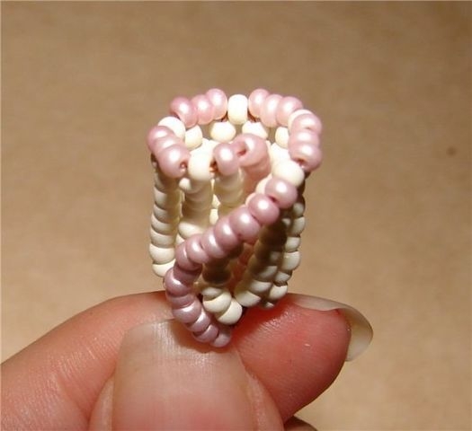 Букет роз из бисера