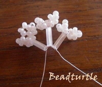 Букет сирени из бисера Букет сирени из бисера