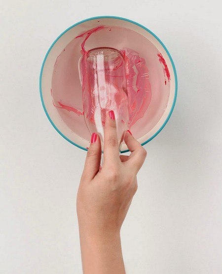 Ваза из бутылки своими руками