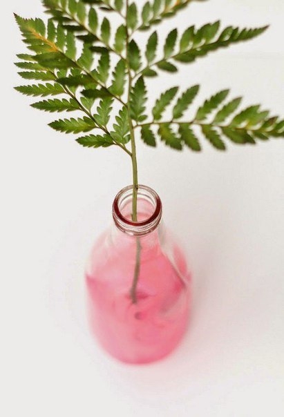 Ваза из бутылки своими руками