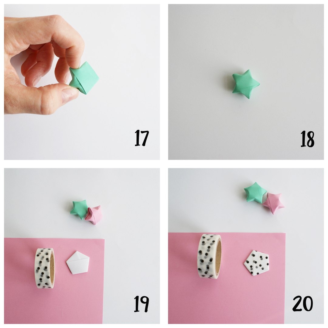 Звездочки оригами