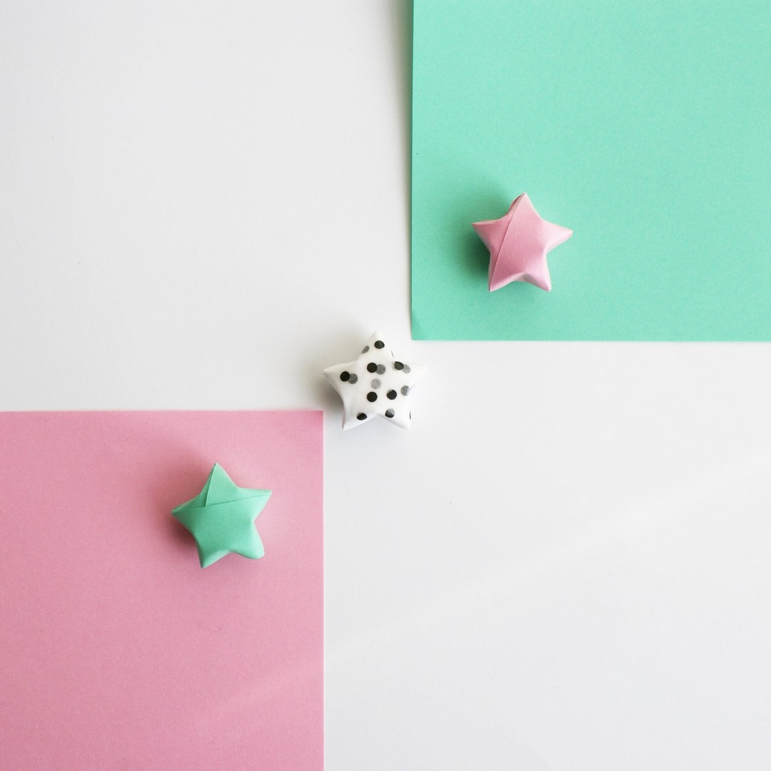 Звездочки оригами