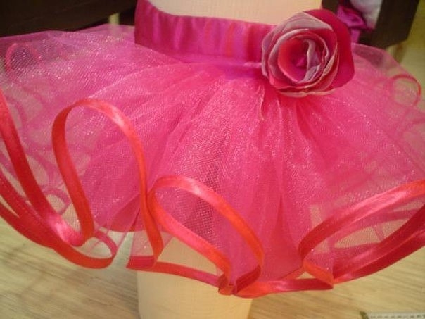 Шьем пышную юбочку для девочки.