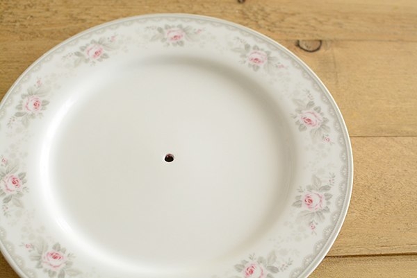 Этажерка из тарелок