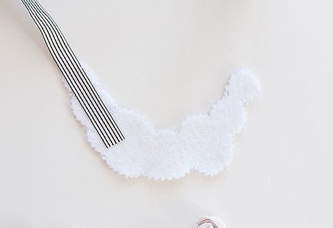 Ожерелье из ткани