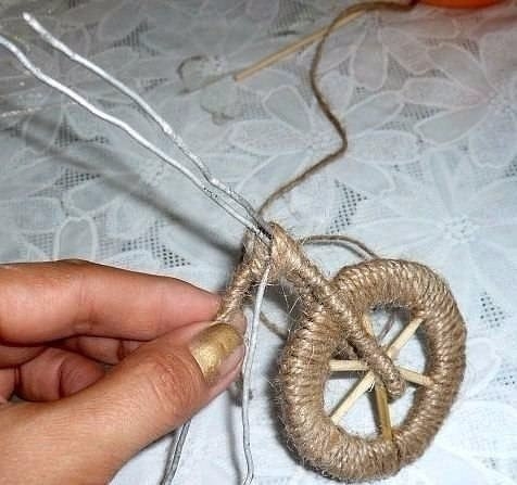 Цветочный велосипед