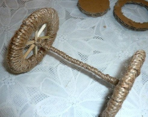 Цветочный велосипед