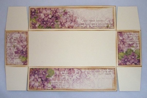 Коробочка для чая своими руками