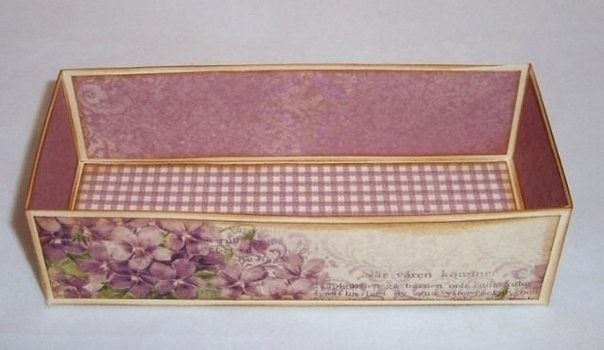 Коробочка для чая своими руками