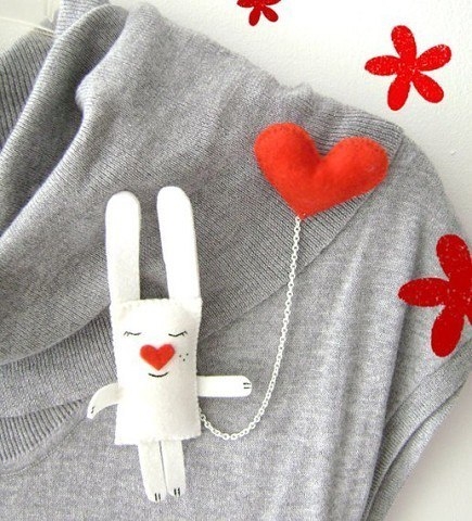 Забавные броши из фетра