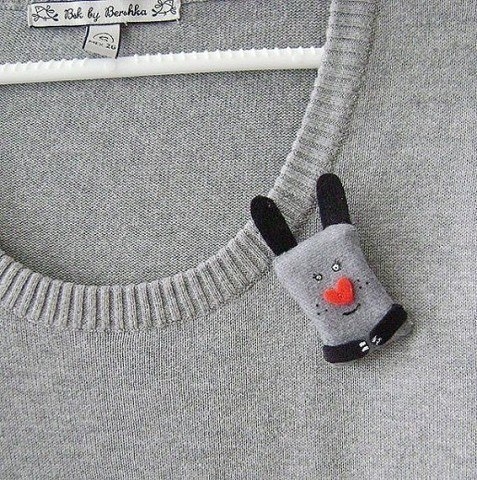 Забавные броши из фетра