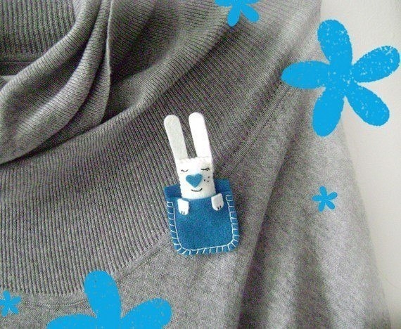 Забавные броши из фетра