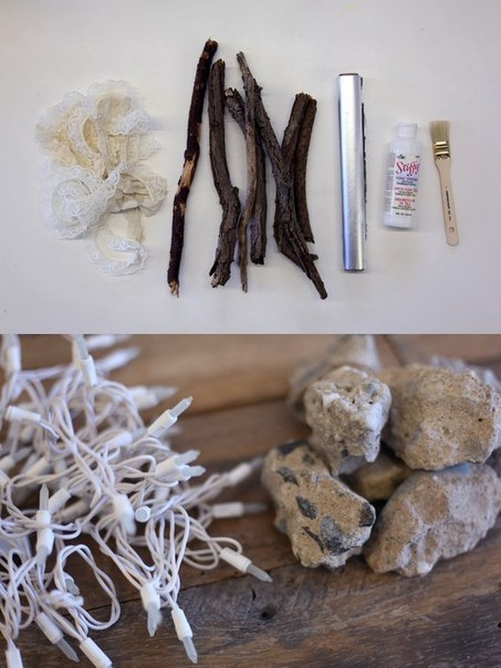 Декоративный костер