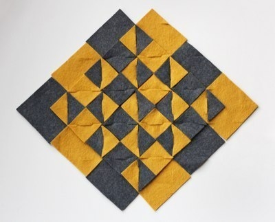 Модульная подставка из фетра