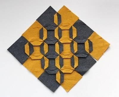 Модульная подставка из фетра