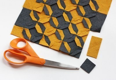 Модульная подставка из фетра