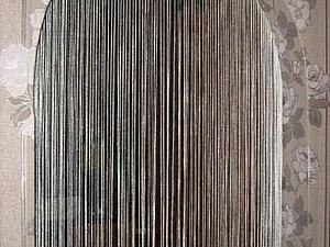 Кисея или нитяные шторы