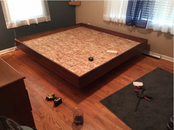 Летающая кровать своими руками