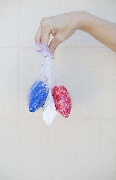 Цветной порошок для фото сессий