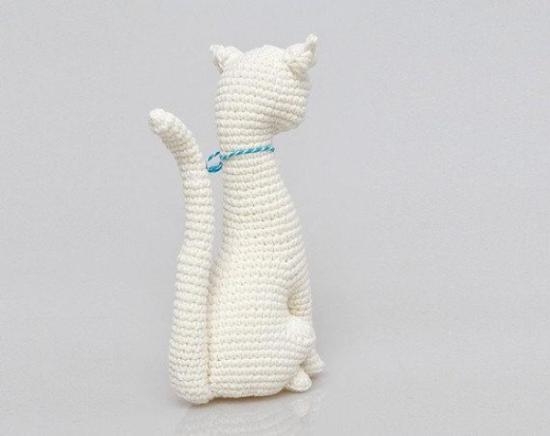 Вязаные котики. Описание.