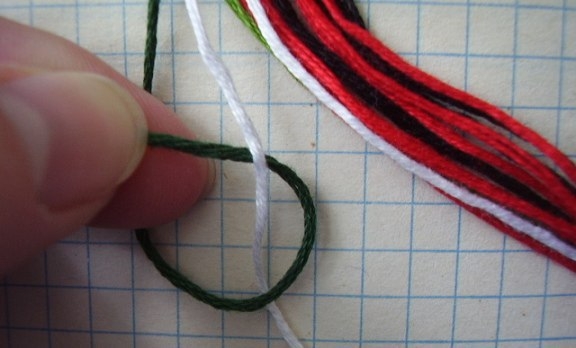 Арбузный браслетик