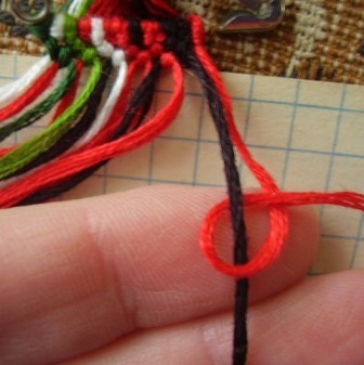 Арбузный браслетик