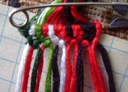 Арбузный браслетик