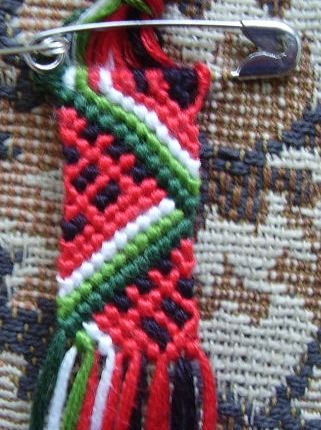 Арбузный браслетик