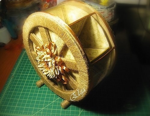 Чайное колесо своими руками