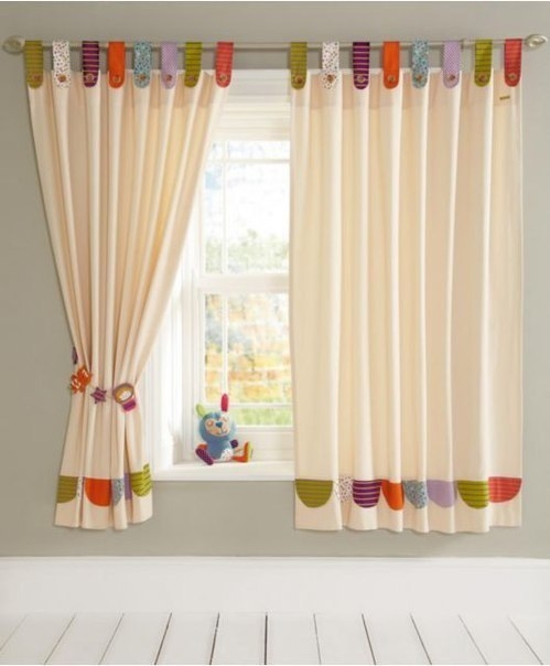 Идеи крепления штор к карнизу