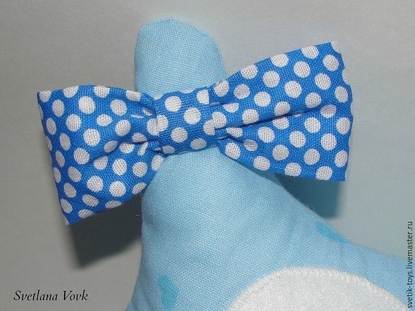 Шьем совушку из хлопка