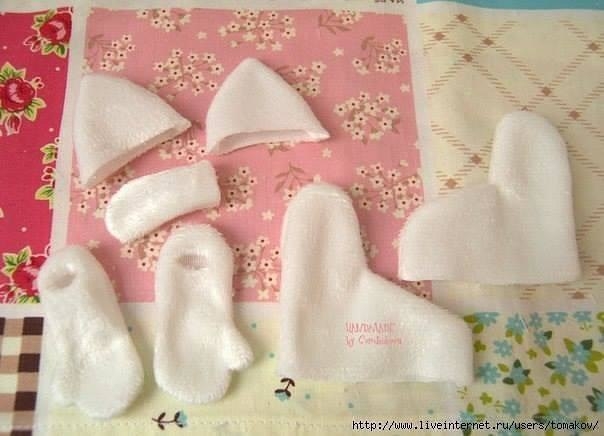 Шьем кошечку. Мастер класс+выкройка.