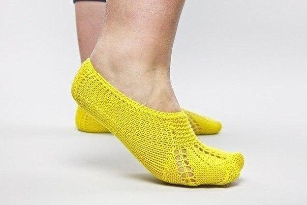 Как связать тапочки от ETSY