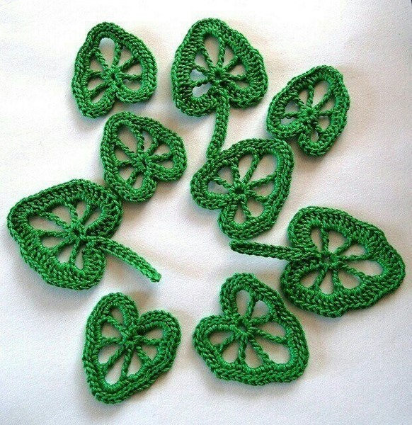 Анютины глазки крючком