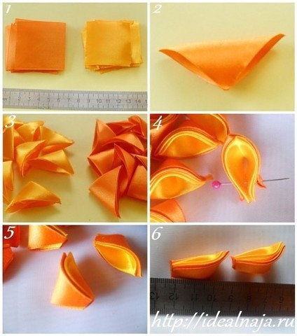 Осваиваем технику канзаши