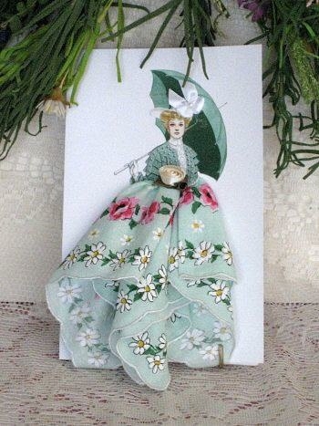 Открыточки с платочками.