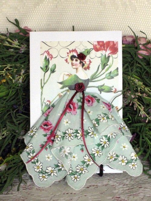 Открыточки с платочками.