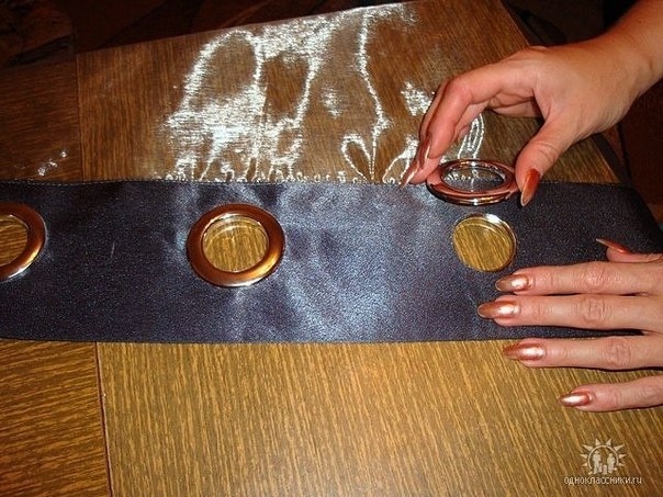 Шторы на люверсах