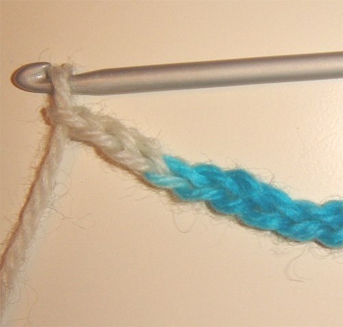 Тунисское вязание. Тунисский столбик