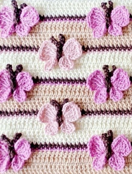 Узор с бабочками Узор с бабочками